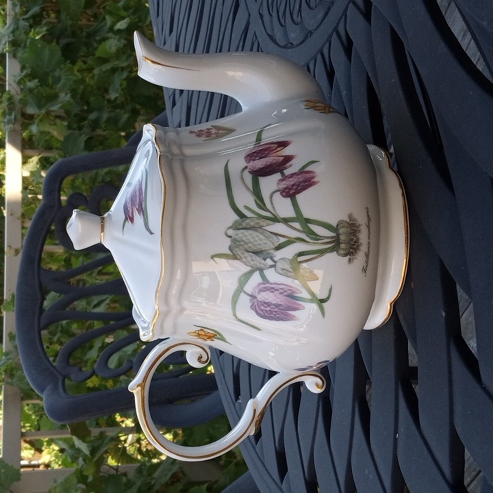 Vintage Skye McGhie Kensington Garden porcelain teapot